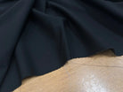 GABARDINE DE LAINE NOIR STRETCH EFFET CRAQUANTE - My Little Coupon