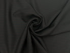 GABARDINE DE LAINE NOIRE FINE RAYURES ROUGE MSO