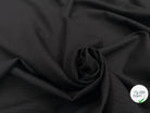 GABARDINE DE LAINE NOIRE PINSTRIPES ROUGE MLC INTERN