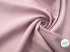 TOILE DE LAINE PIQUÉE VIEUX ROSE CLAIR STRETCH - My Little Coupon - tissu - coudre