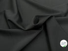 GABARDINE DE LAINE STRETCH BELLE TENUE NOIR 100% LAINE - My Little Coupon