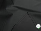 GABARDINE DE LAINE STRETCH BELLE TENUE NOIR 100% LAINE - My Little Coupon