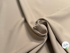 GABARDINE DE LAINE STRETCH TRÈS BELLE TENUE BEIGE TAUPE - My Little Coupon