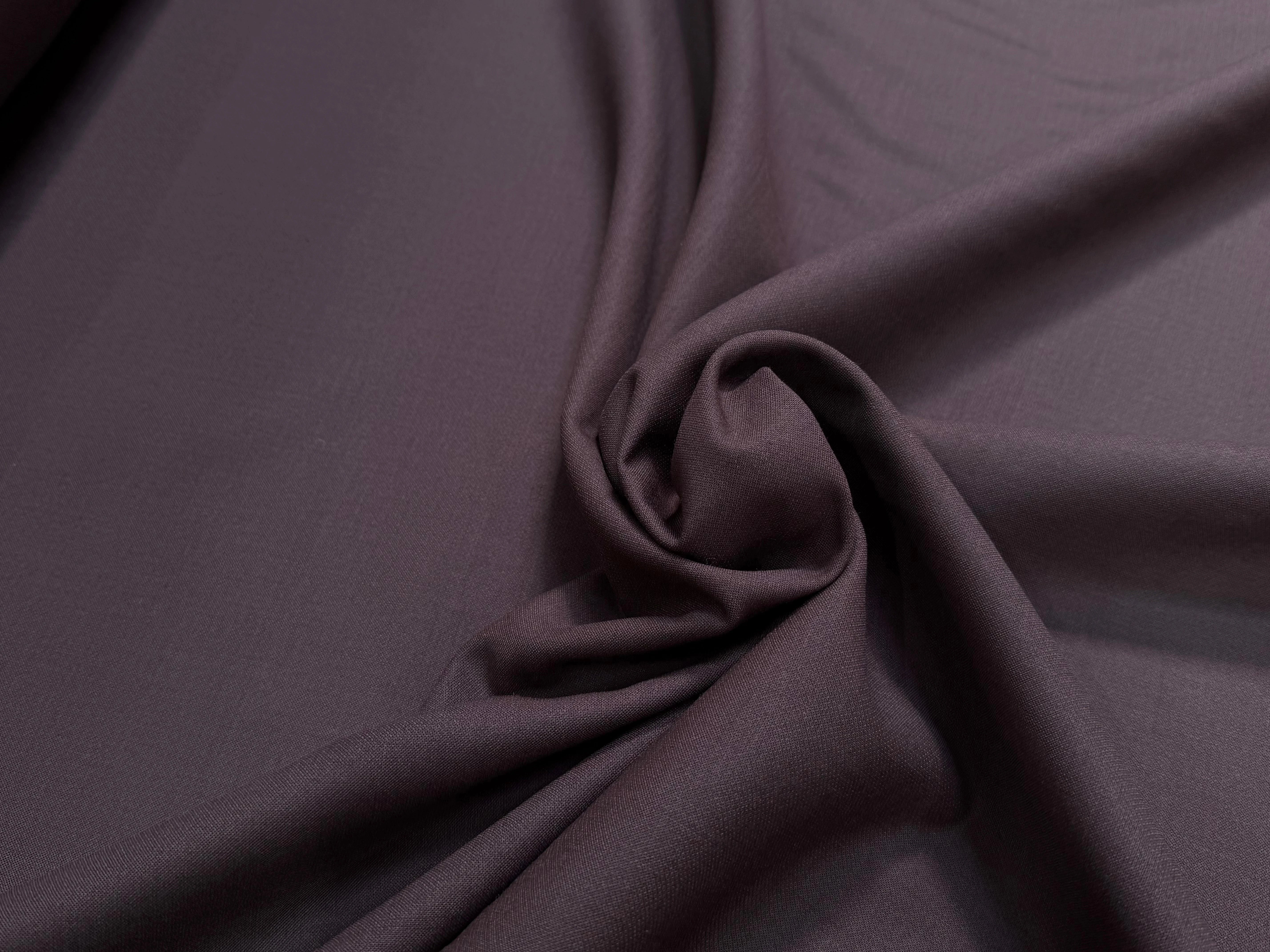 GABARDINE DE LAINE STRETCH TRÈS BELLE TENUE MARRON - My Little Coupon