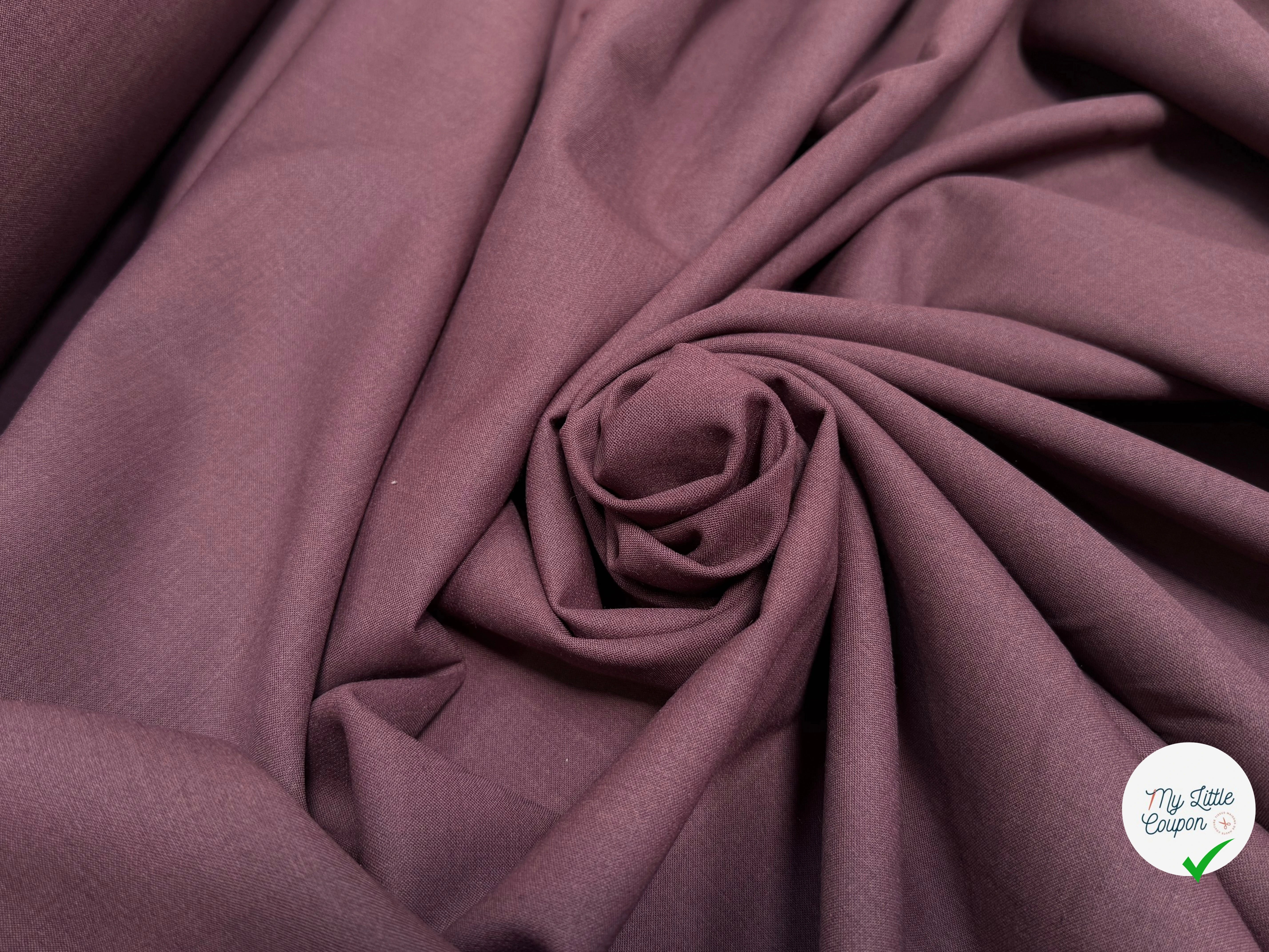GABARDINE DE LAINE ULTRA BEAU TRÈS BELLE TENUE CHOCO BORDEAUX - My Little Coupon