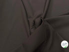 GABARDINE DE LAINE ULTRA STRETCH MARRON FONCÉ  80% LAINE - My Little Coupon