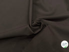 GABARDINE DE LAINE ULTRA STRETCH MARRON FONCÉ  80% LAINE - My Little Coupon