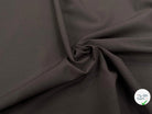 GABARDINE DE LAINE ULTRA STRETCH MARRON FONCÉ  80% LAINE - My Little Coupon