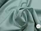 GABARDINE DE LAINE VERT D'EAU BELLE TENUE 50% LAINE - My Little Coupon