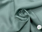 GABARDINE DE LAINE VERT D'EAU BELLE TENUE 50% LAINE - My Little Coupon