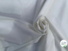GABARDINE DENIM FINEMENT SERGÉE BLANCHE STRETCH BLANC OPTIQUE - My Little Coupon