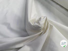 GABARDINE DENIM FINEMENT SERGÉE BLANCHE STRETCH BLANC OPTIQUE - My Little Coupon