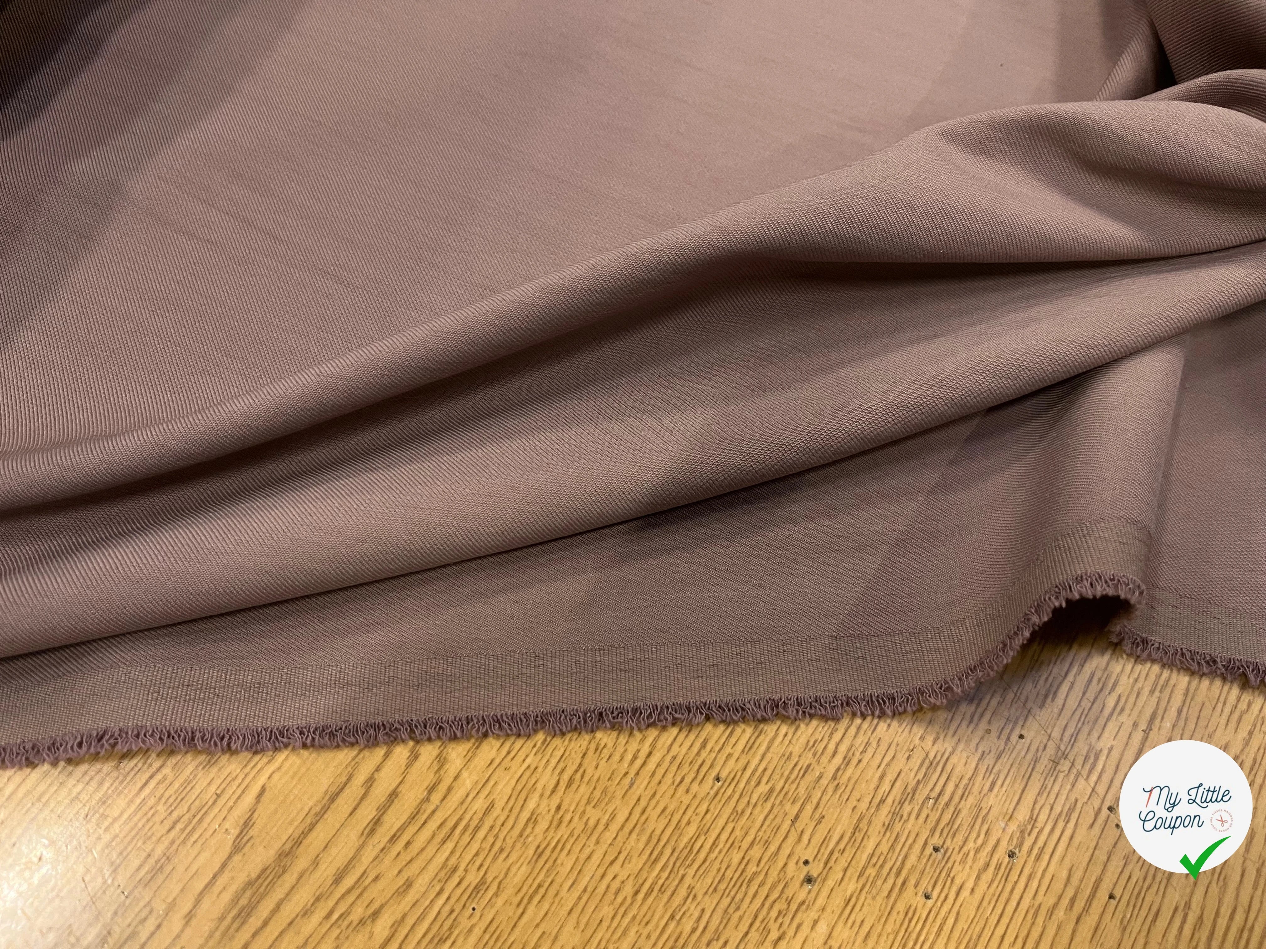 GABARDINE DENIM SOUPLE MOCHA 150CM - My Little Coupon