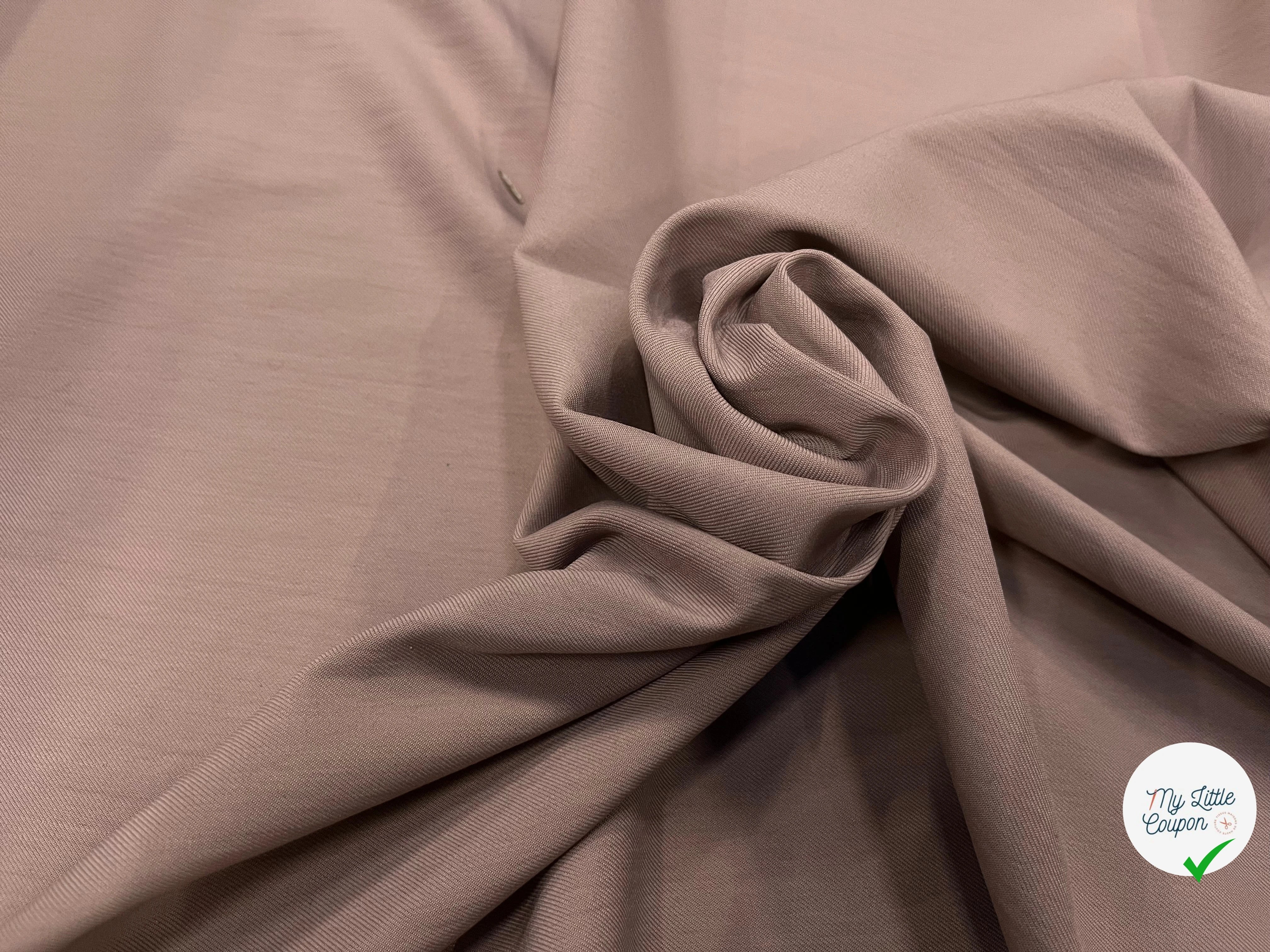 GABARDINE DENIM SOUPLE MOCHA 150CM - My Little Coupon
