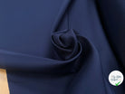 GABARDINE DOUBLE ETOFFE BLEU CHOC JAPON - My Little Coupon