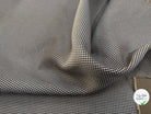GABARDINE DOUBLE FACE MOTIF PIED DE POULE FACE SERGÉE - My Little Coupon
