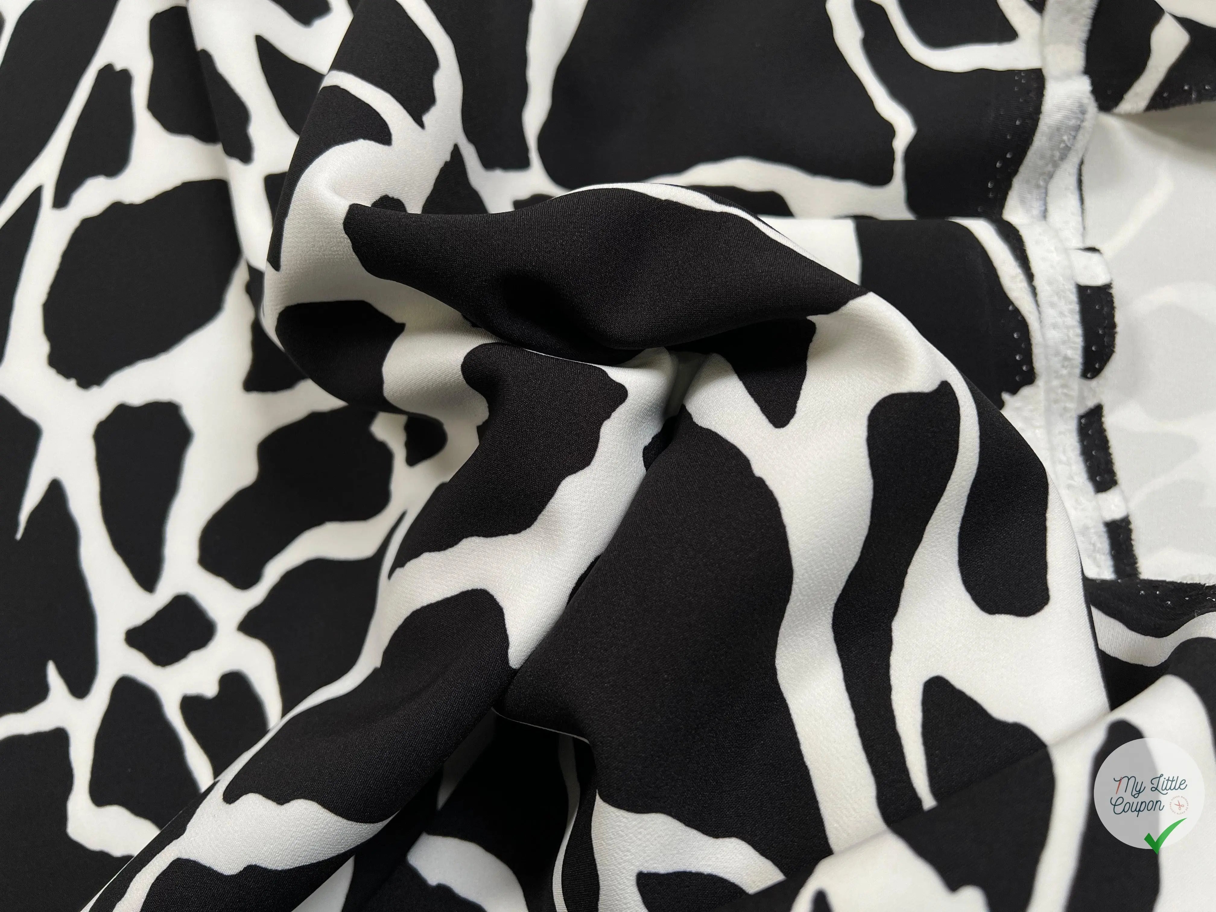 GABARDINE ESPRIT GIRAFE - My Little Coupon - tissu - coudre