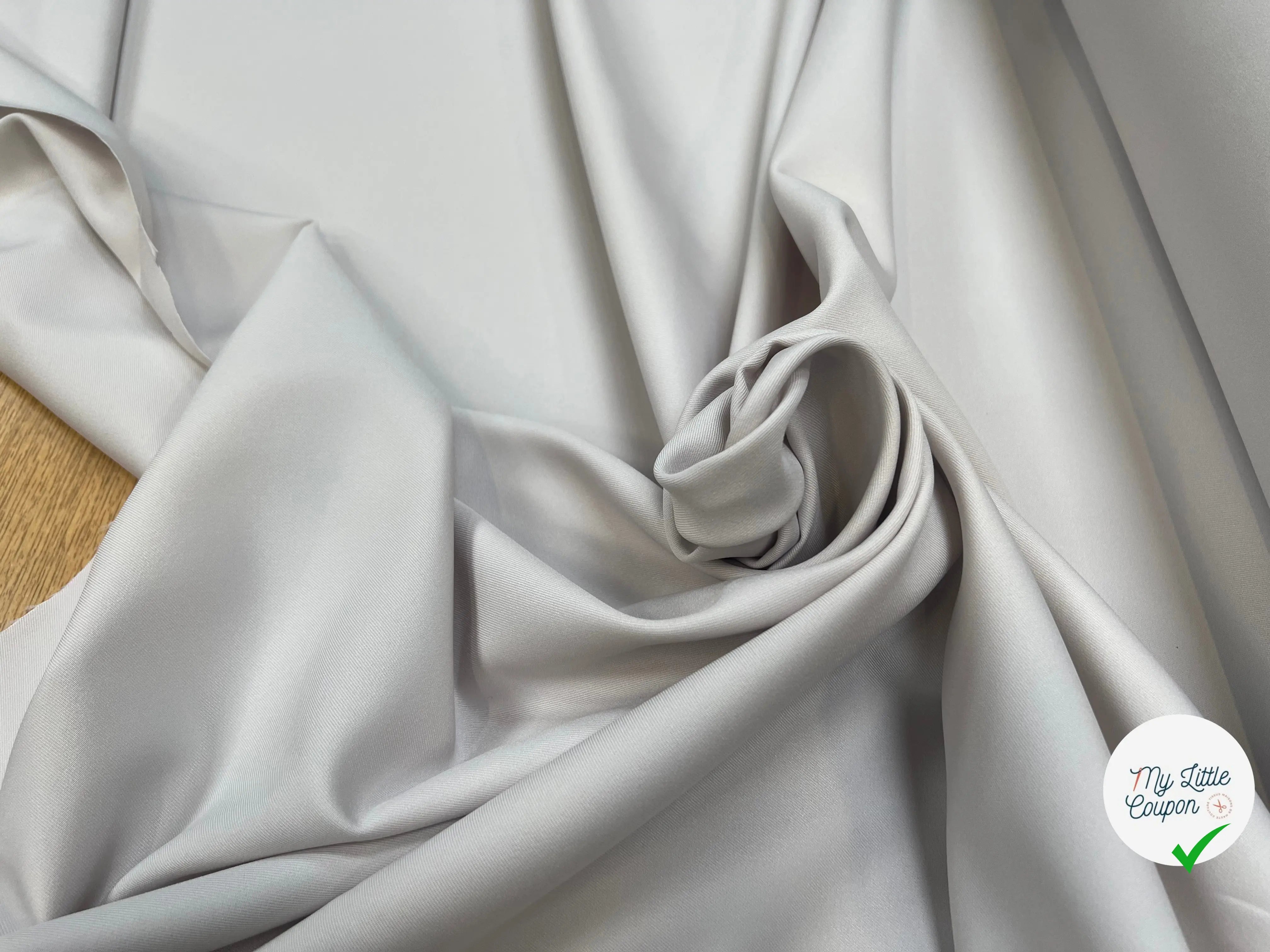 GABARDINE FLUIDE LIMESTONE JAPON - My Little Coupon