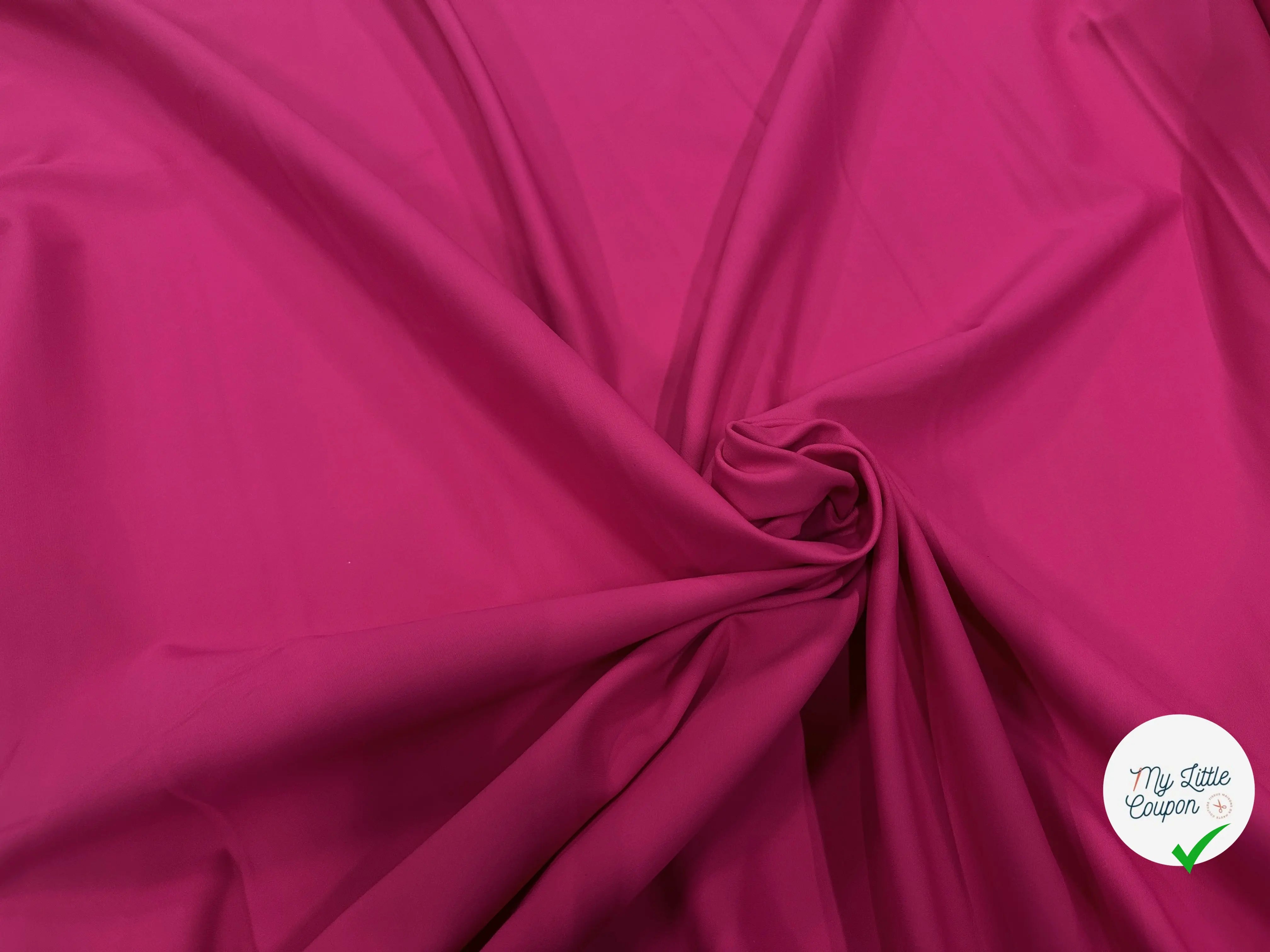 GABARDINE FLUIDE STRETCH SERGÉ ANVERSA ROSSOFORTE 6%EA FUCHSIA MSO