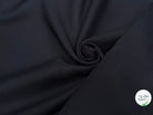 GABARDINE JAPAN QUALITÉ COUTURE BLEU NUIT TOMBER LOURD - My Little Coupon