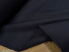 GABARDINE JAPAN QUALITÉ COUTURE BLEU NUIT TOMBER LOURD - My Little Coupon