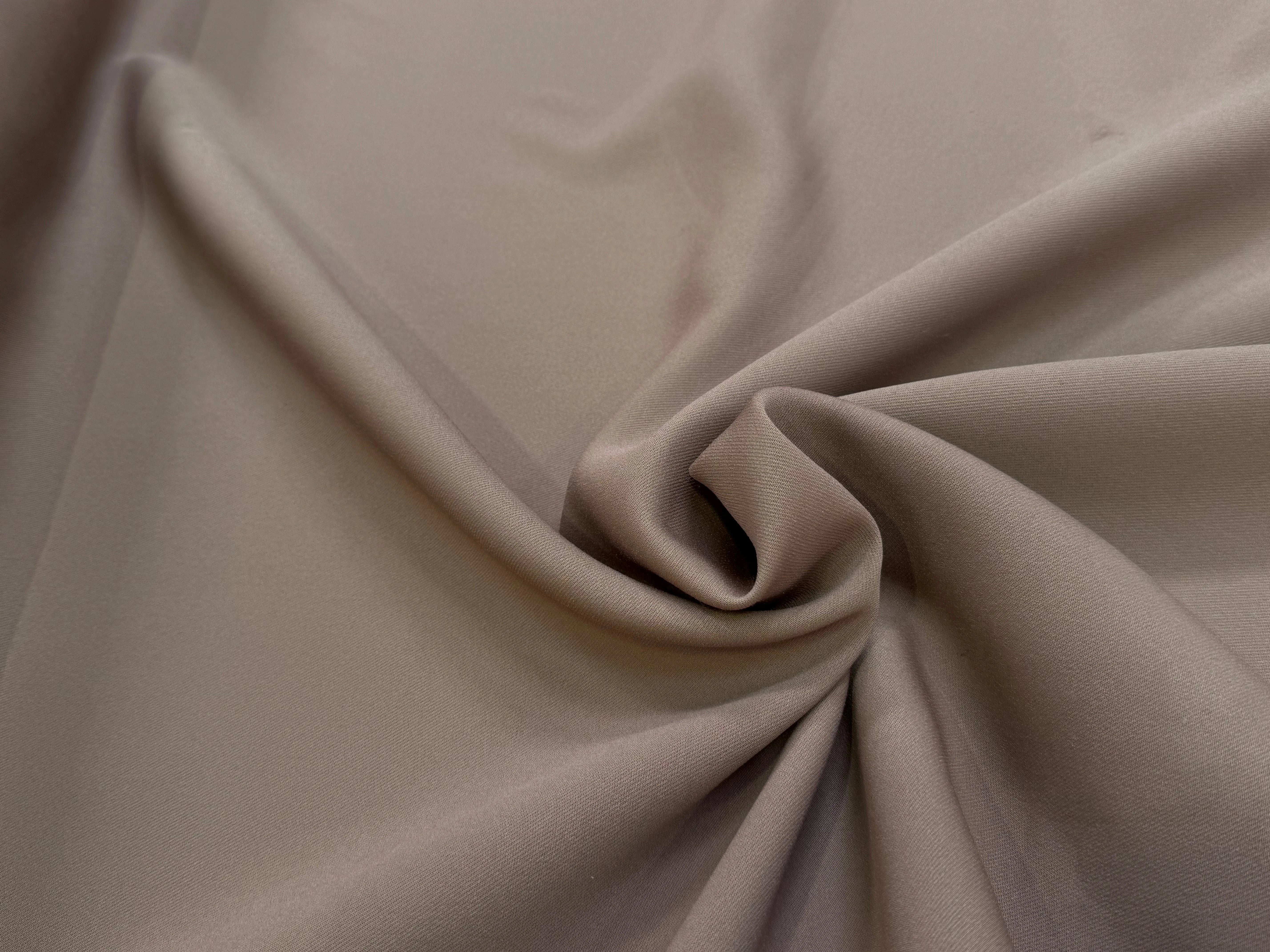 GABARDINE JAPON QUALITÉ COUTURE BEAU TOMBÉ CAFÉ - My Little Coupon