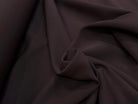 GABARDINE JAPON QUALITÉ COUTURE BEAU TOMBÉ MARRON - My Little Coupon