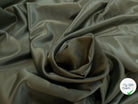 GABARDINE LÉGÈREMENT SATINÉE VERT OLIVE - My Little Coupon