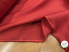 GABARDINE LÈGEREMENT STRIÉE POLYESTER COULEUR POPPY - My Little Coupon