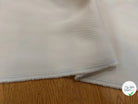 GABARDINE LEGÈREMENT STRIÉE SOUPLE POLYESTER OAT MEAT 130CM - My Little Coupon