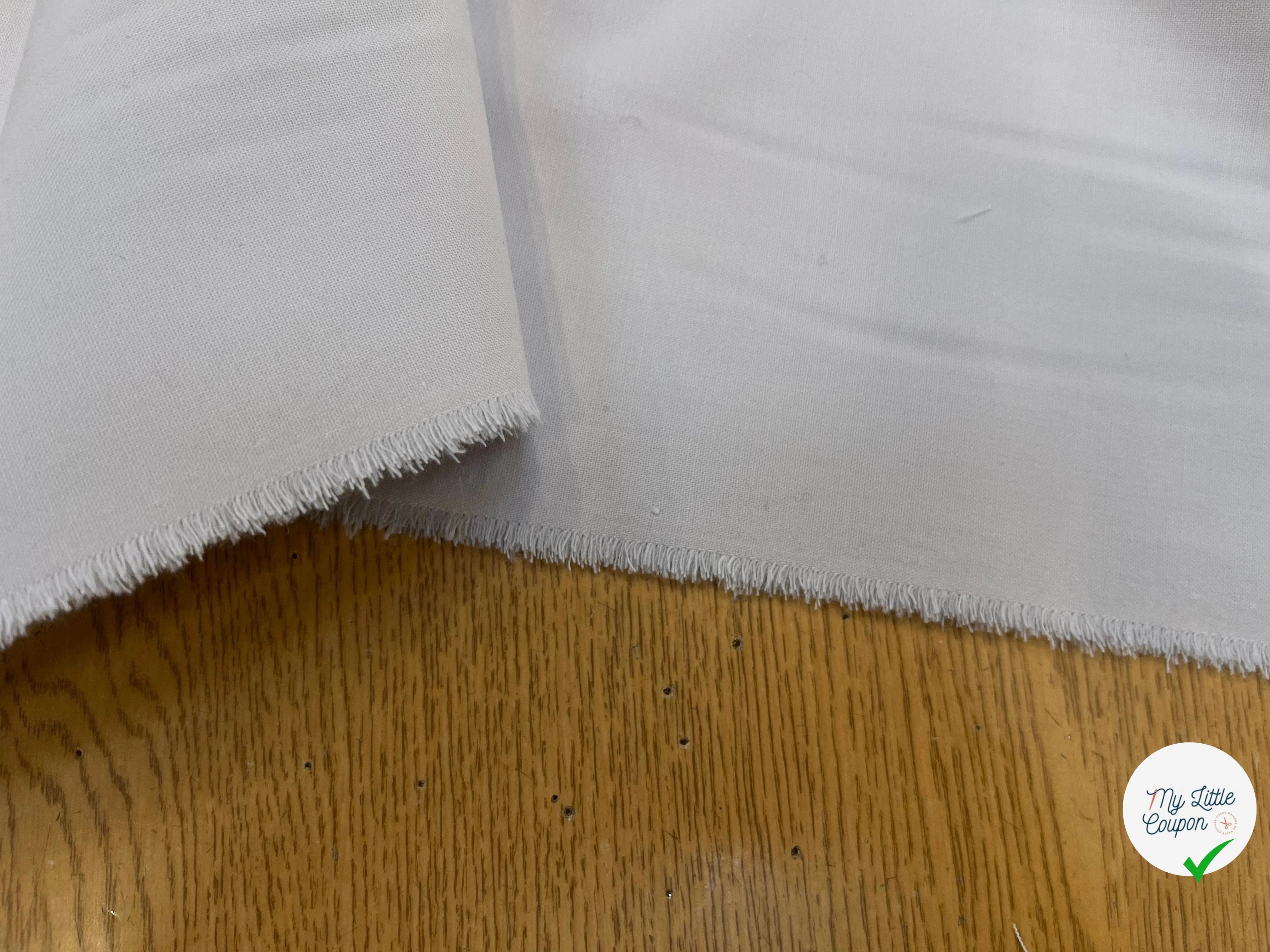 GABARDINE LOURDE 41% LAINE VIERGE LINEN - My Little Coupon