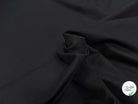 GABARDINE LOURDE COTON GRATTÉ NOIR - My Little Coupon