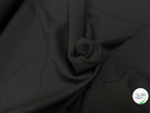 GABARDINE LOURDE POLYCOTON LÉGÈREMENT SATINÉE ET STRIÉE NOIR TRÈS BELLE TENUE - My Little Coupon