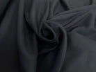 GABARDINE LOURDE POLYCOTON UNI NOIR SERGÉ - My Little Coupon