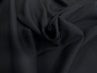 GABARDINE LOURDE POLYCOTON UNI NOIR SERGÉ - My Little Coupon