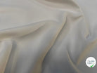 GABARDINE LOURDE POLYESTER BLANCHE LÉGÈREMENT CASSÉE 152CM - My Little Coupon