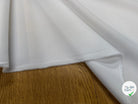 GABARDINE LOURDE SOUPLE BLANCHE 153CM - My Little Coupon