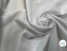 GABARDINE LOURDE SOUPLE BLANCHE 153CM - My Little Coupon