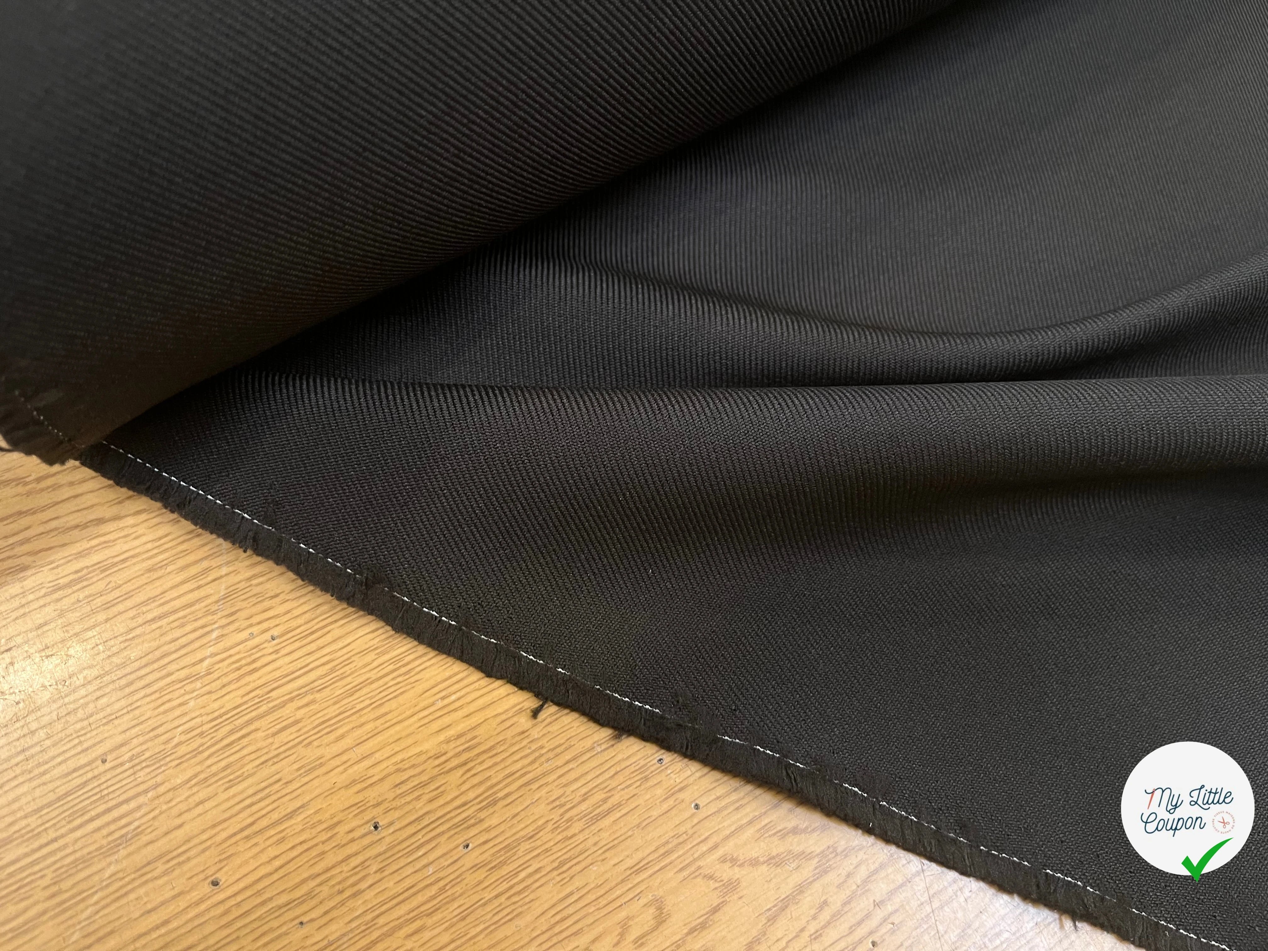GABARDINE LOURDE STRIÉE BROWN JAPAN - My Little Coupon