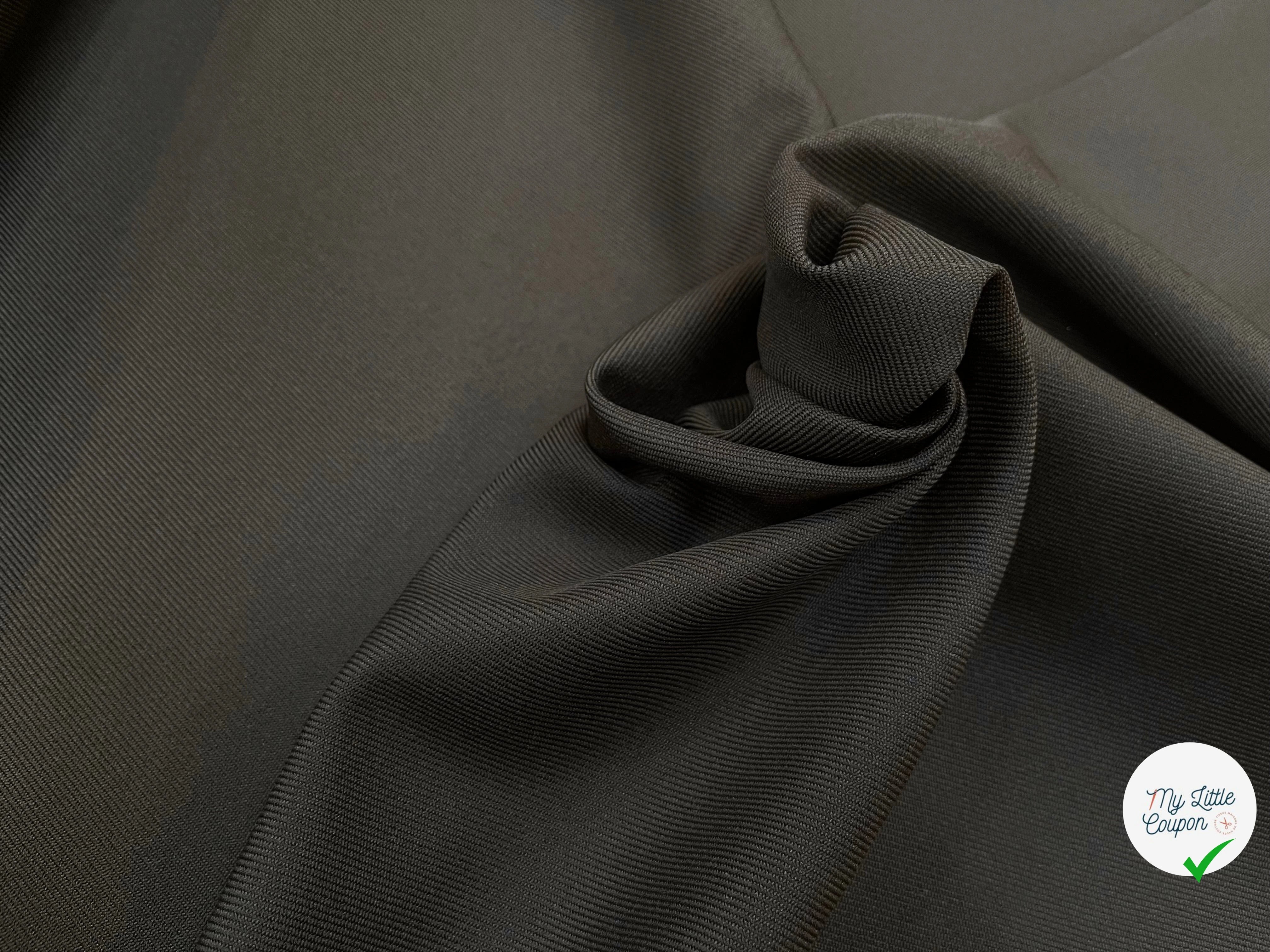 GABARDINE LOURDE STRIÉE BROWN JAPAN - My Little Coupon