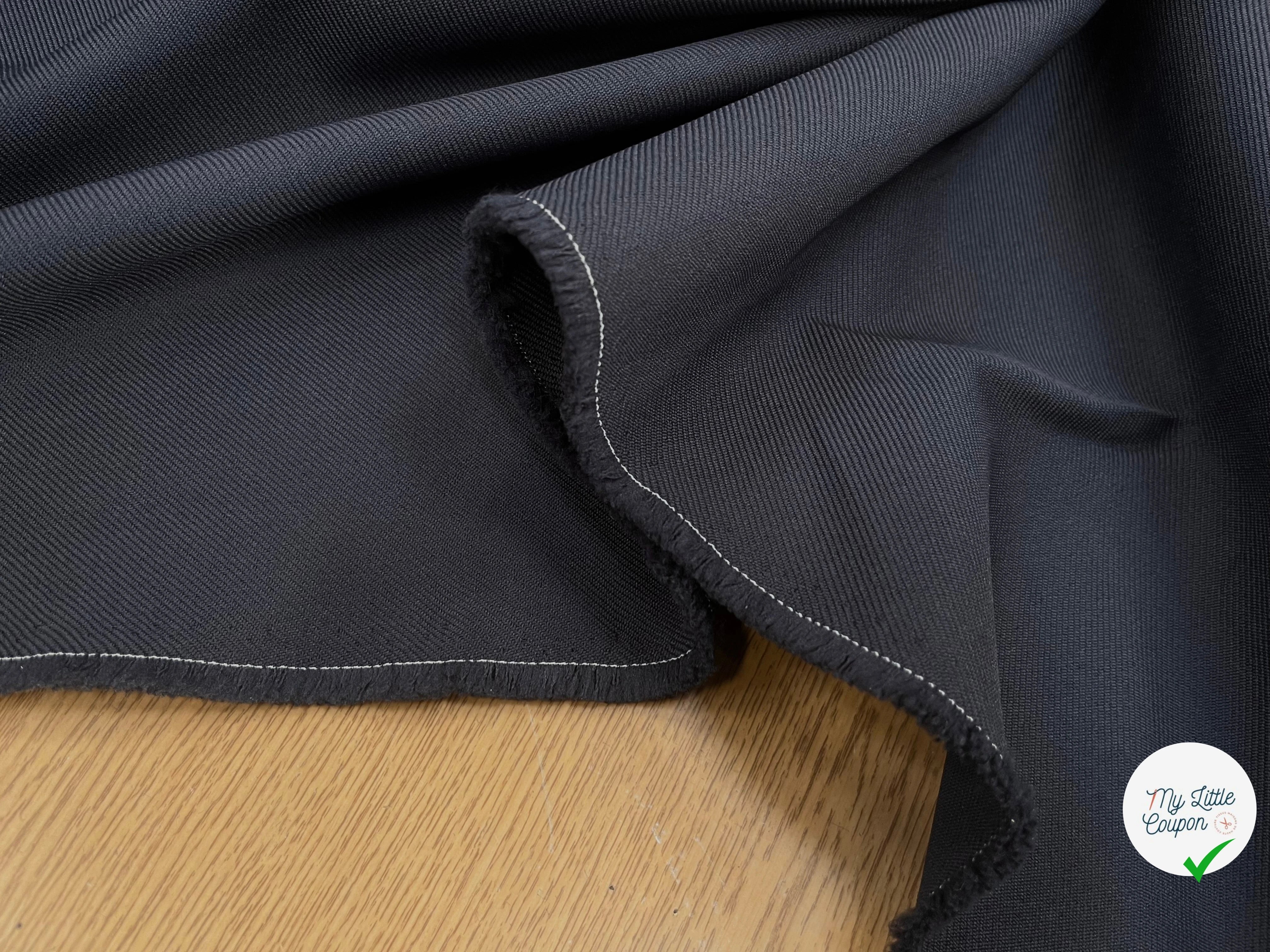 GABARDINE LOURDE STRIÉE DENIM JAPAN - My Little Coupon
