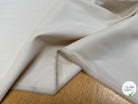 GABARDINE LOURDE STRIÉE DIRTY WHITE - My Little Coupon