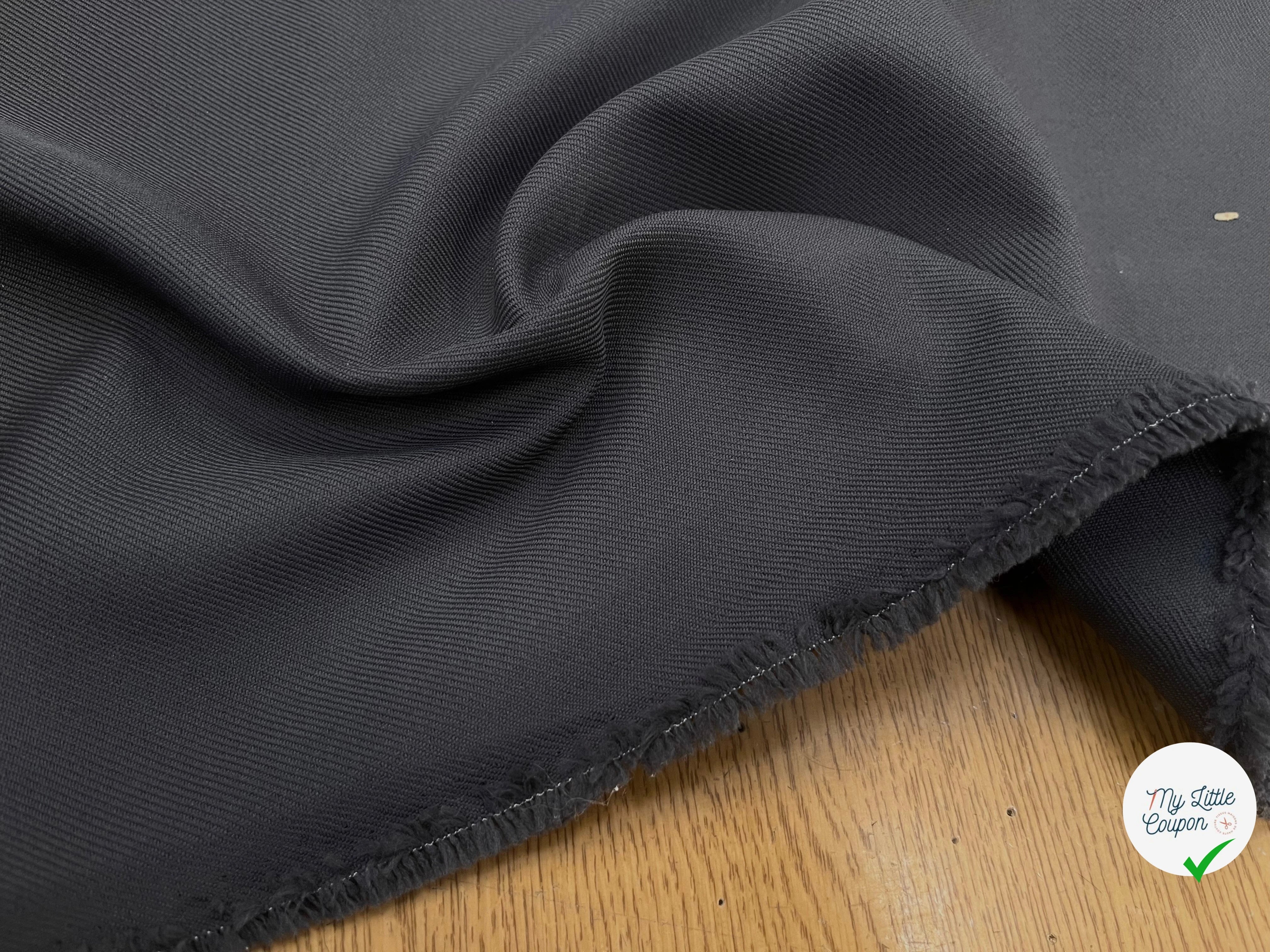 GABARDINE LOURDE STRIÉE STYLE GREY JAPAN - My Little Coupon