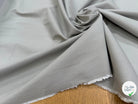 GABARDINE NATTÉE DE COTON LOURDE GRIS MARBRE TENUE IMPÉCABLE - My Little Coupon