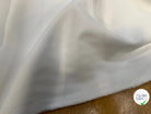 GABARDINE PIQUÉE EFFET CRAQUANTE BLANC PLÂTRE - My Little Coupon