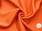 GABARDINE POLYAMIDE COTON ORANGE ACIDULÉ - My Little Coupon - tissu - coudre