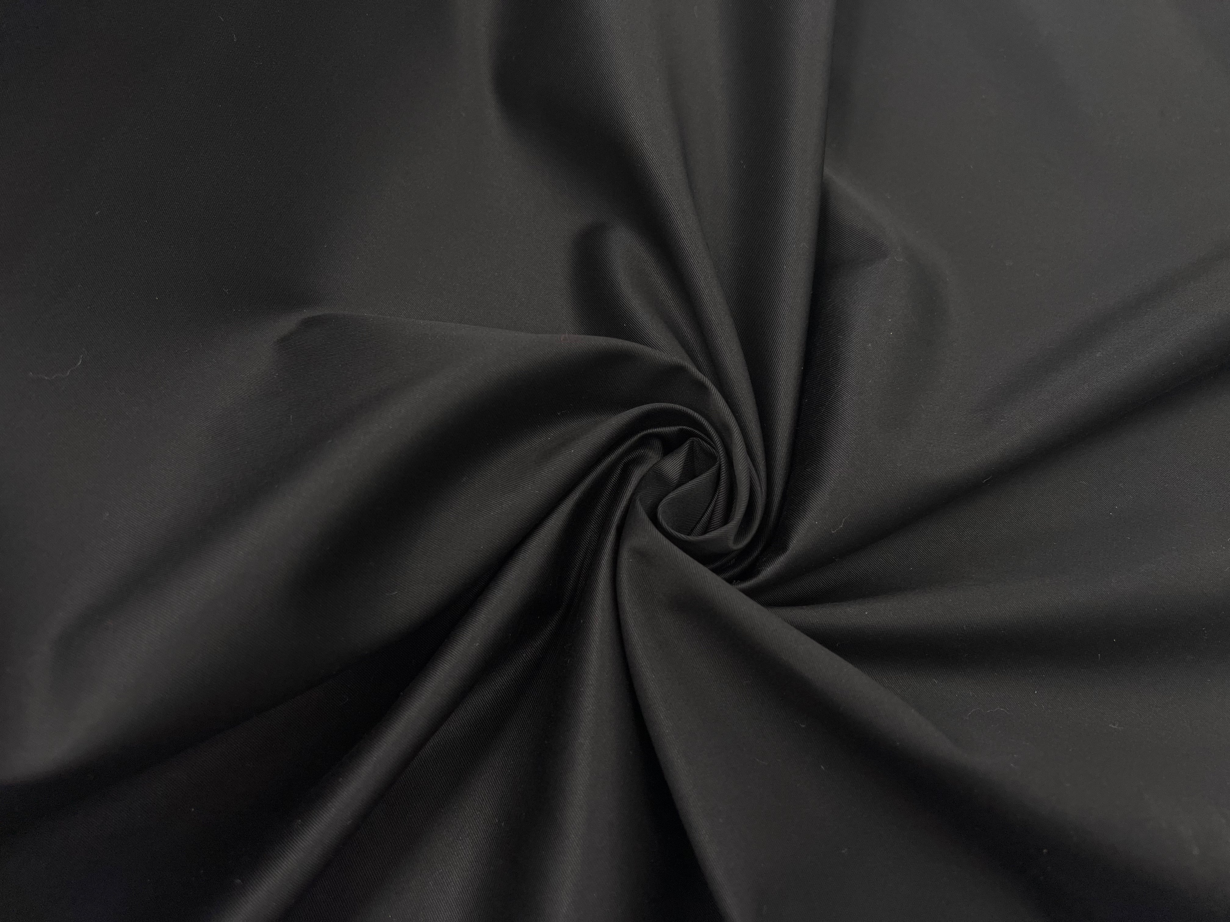 GABARDINE POLYAMIDE TECHNIQUE NOIR MSO