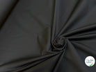 GABARDINE POLYCOTON SATINÉE TOUCHER SOYEUX STRETCH NOIR 48% COTON - My Little Coupon