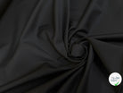 GABARDINE POLYCOTON SATINÉE TOUCHER SOYEUX STRETCH NOIR 48% COTON - My Little Coupon