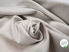 GABARDINE POLYESTER DRILL COLORIS BLANC CASSÉ MSO